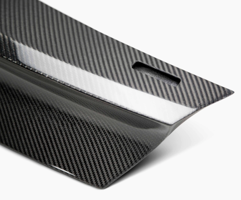OEM-Style Carbon Fiber trunk garnish for 2014-2015 Honda Civic Coupe Si