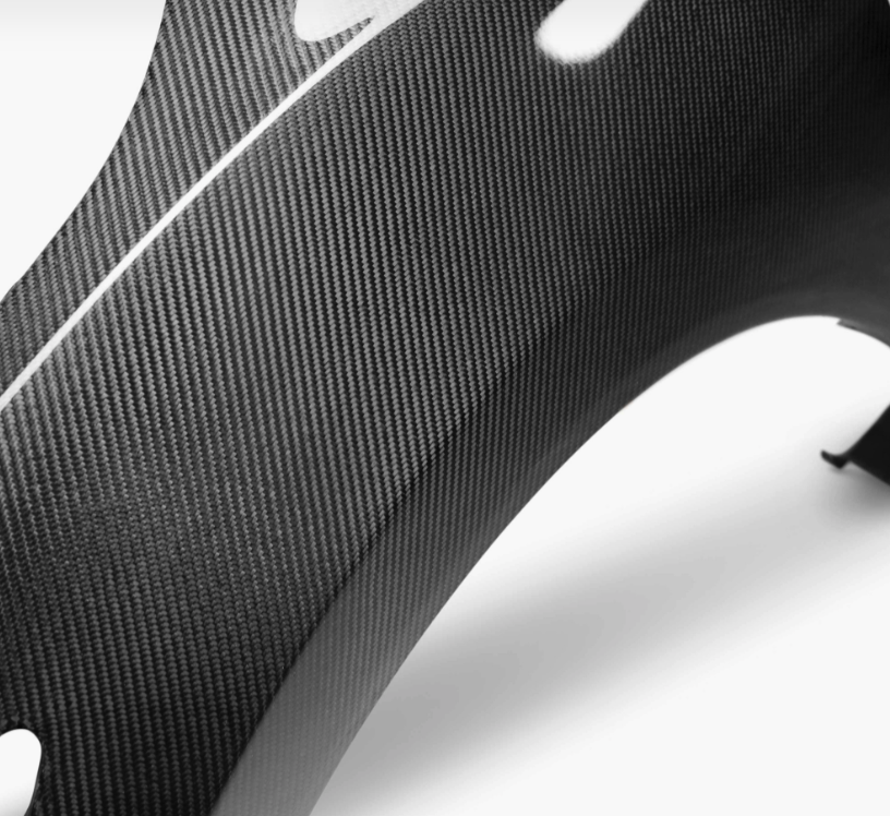 Carbon fiber fenders for 2014-2015 Honda Civic Coupe