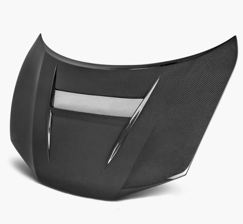 VSII-Style Carbon Fiber hood for 2014-2015 Honda Civic Coupe