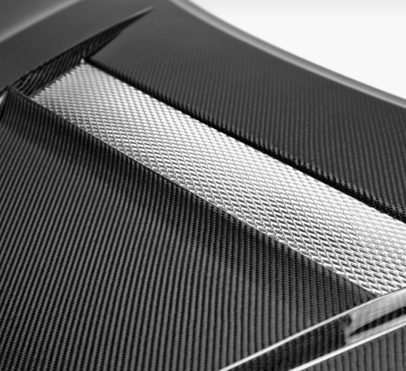 VSII-Style Carbon Fiber hood for 2014-2015 Honda Civic Coupe
