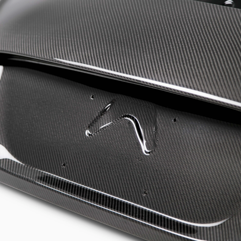 Carbon fiber trunk lid for 2016-2020 Honda Civic Coupe