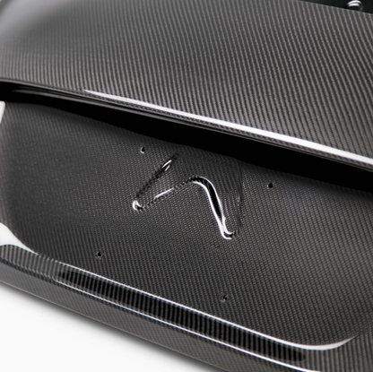 Carbon fiber trunk lid for 2016-2020 Honda Civic Coupe