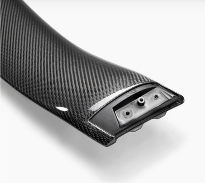 OEM-Style Carbon Fiber center for 2017-2021 Honda Civic Type R Rear Spoiler