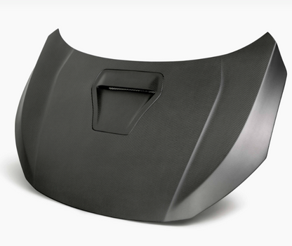 OEM-style Dry Carbon Fiber hood for 2017-2021 Honda Civic Type R - Matte