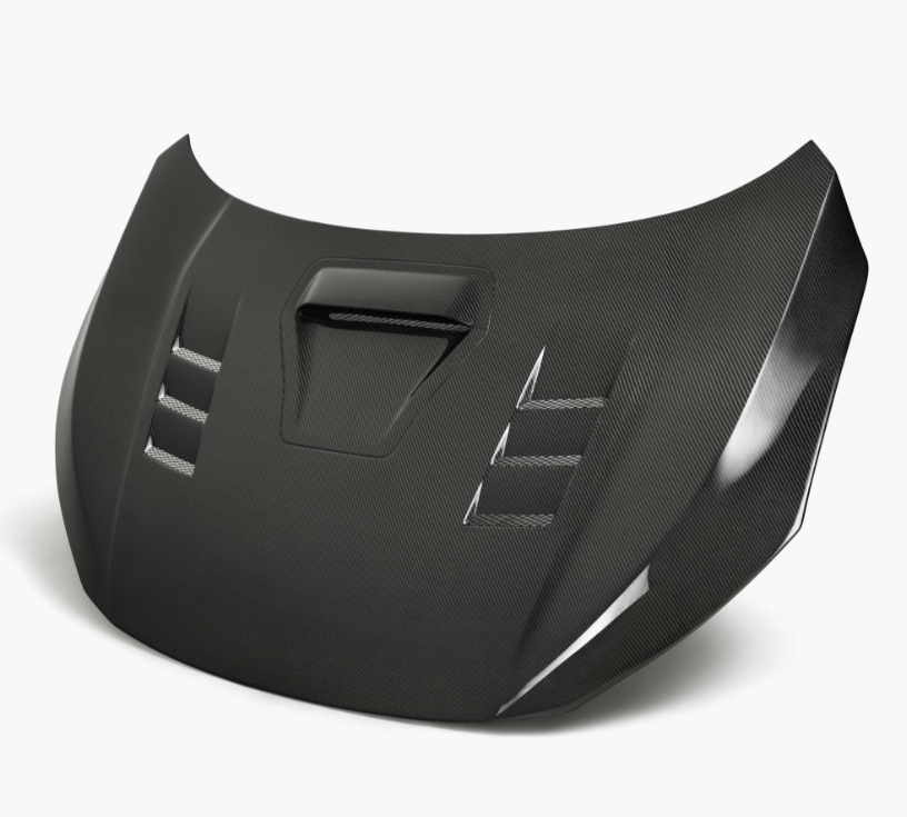 TS-Style Carbon Fiber hood for 2017-2021 Honda Civic Type R