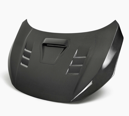 TS-Style Carbon Fiber hood for 2017-2021 Honda Civic Type R