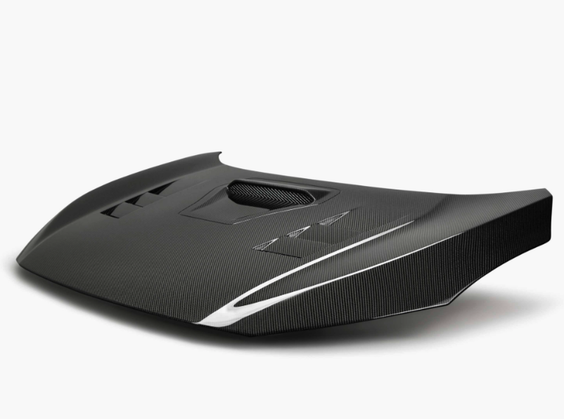 TS-Style Carbon Fiber hood for 2017-2021 Honda Civic Type R