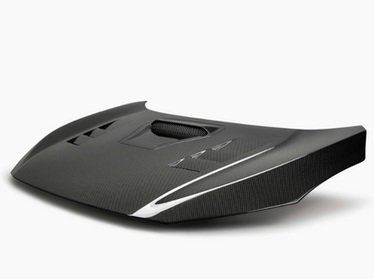 TS-Style Carbon Fiber hood for 2017-2021 Honda Civic Type R