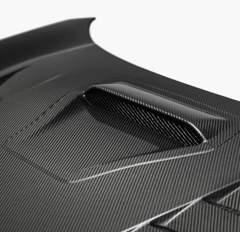 TS-Style Carbon Fiber hood for 2017-2021 Honda Civic Type R