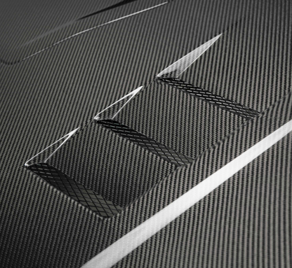 TS-Style Carbon Fiber hood for 2017-2021 Honda Civic Type R
