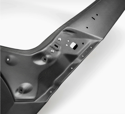 OEM-style dry carbon Fiber trunk lid for 2017-2021 Honda Civic Type R Hatchback - Matte