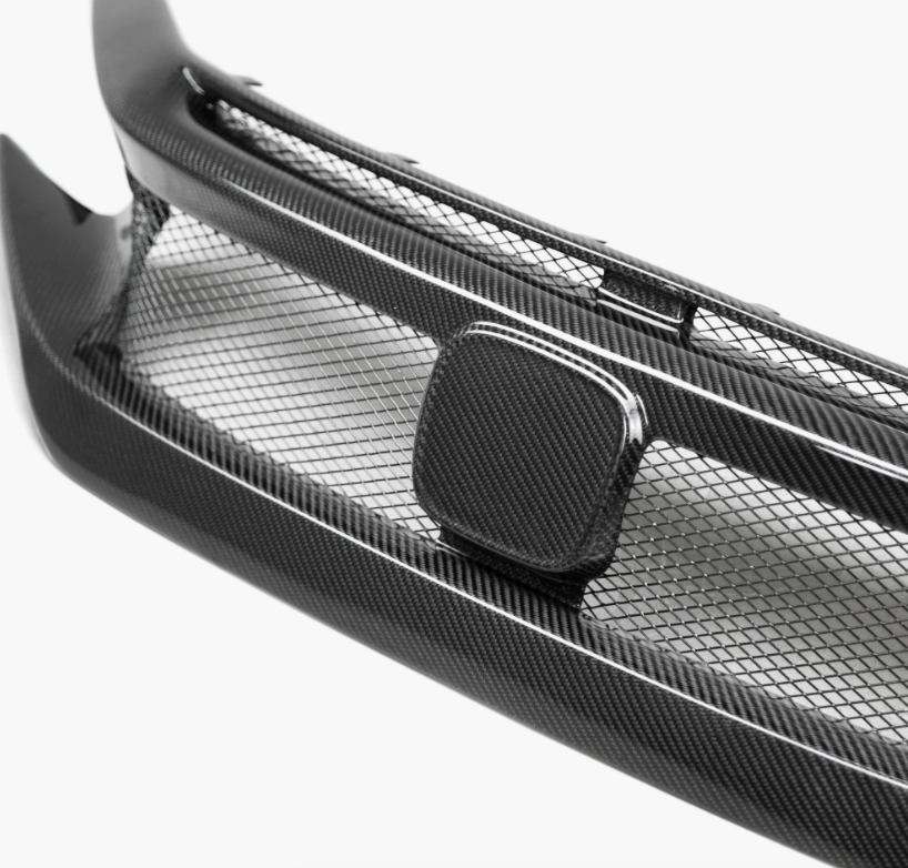CV-Style Carbon Fiber Front Grille for 2017-2021 Honda Civic Type R