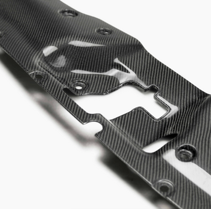 Carbon fiber cooling plate for 2017-2021 Honda Civic Type R
