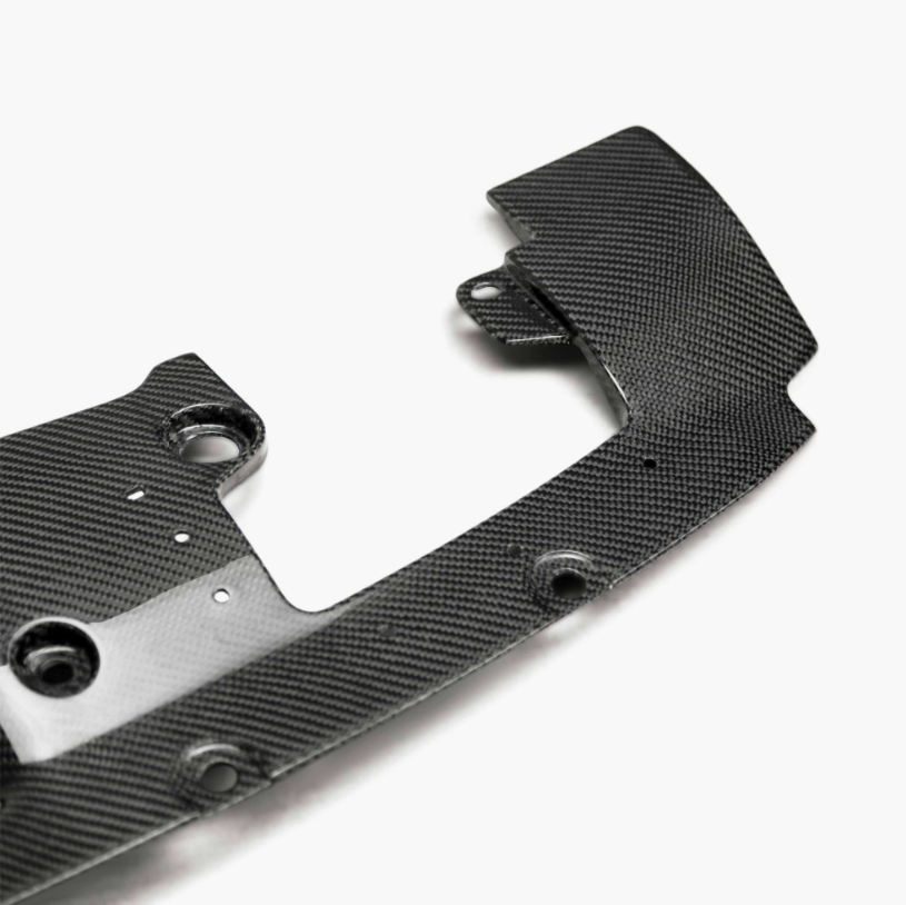 Carbon fiber cooling plate for 2017-2021 Honda Civic Type R