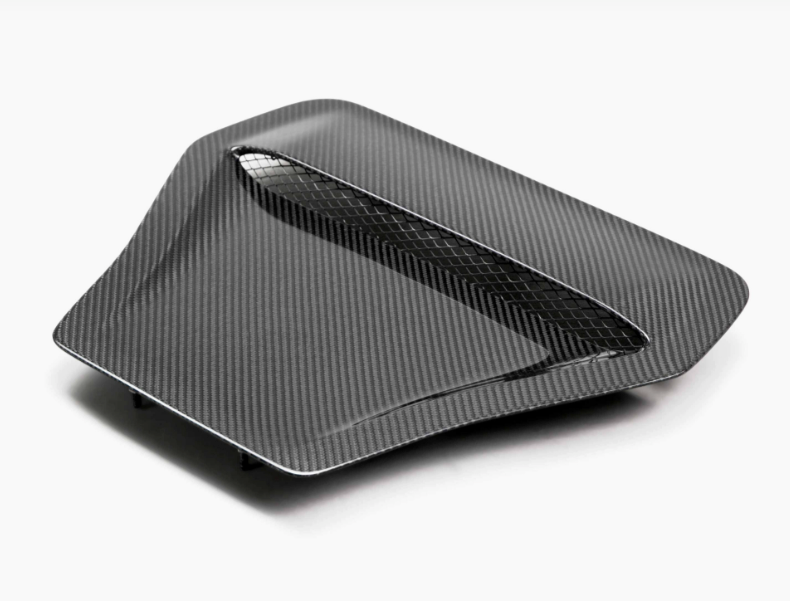 OEM-Style Carbon Fiber hood scoop for 2017-2021 Honda Civic Type R