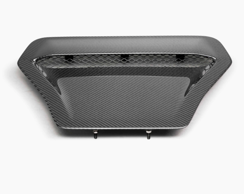 OEM-Style Carbon Fiber hood scoop for 2017-2021 Honda Civic Type R