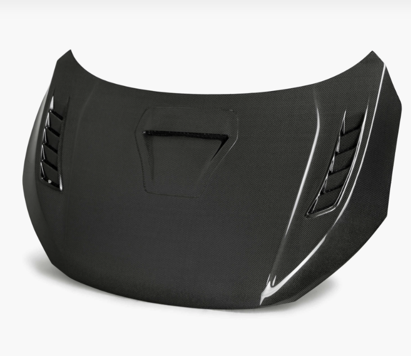 TSII-Style Carbon Fiber hood for 2017-2021 Honda Civic Type R