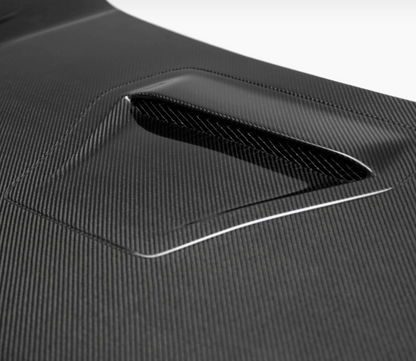 TSII-Style Carbon Fiber hood for 2017-2021 Honda Civic Type R