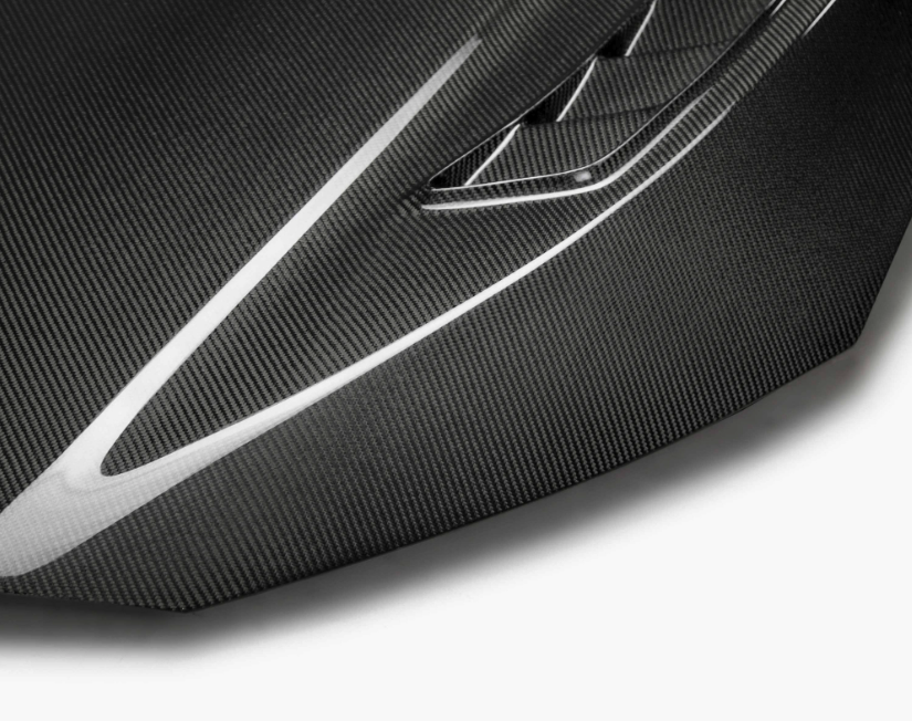 TSII-Style Carbon Fiber hood for 2017-2021 Honda Civic Type R