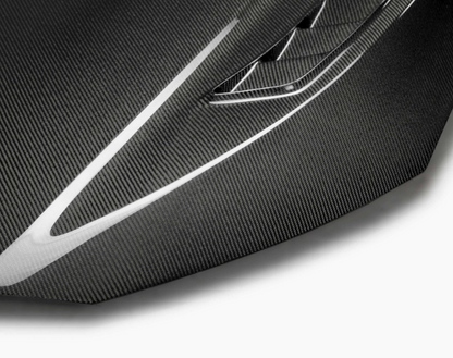 TSII-Style Carbon Fiber hood for 2017-2021 Honda Civic Type R