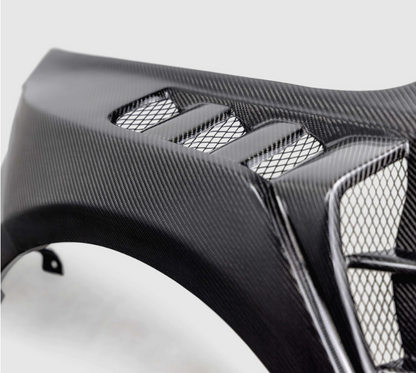 MB-Style Carbon Fiber Fenders for 2023-2026 Honda Civic Type R (20mm wider)