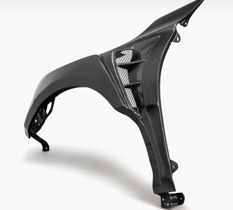MB-Style Carbon Fiber Fenders for 2023-2026 Honda Civic Type R (20mm wider)