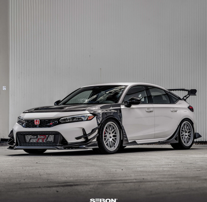 MB-Style Carbon Fiber Fenders for 2023-2026 Honda Civic Type R (20mm wider)