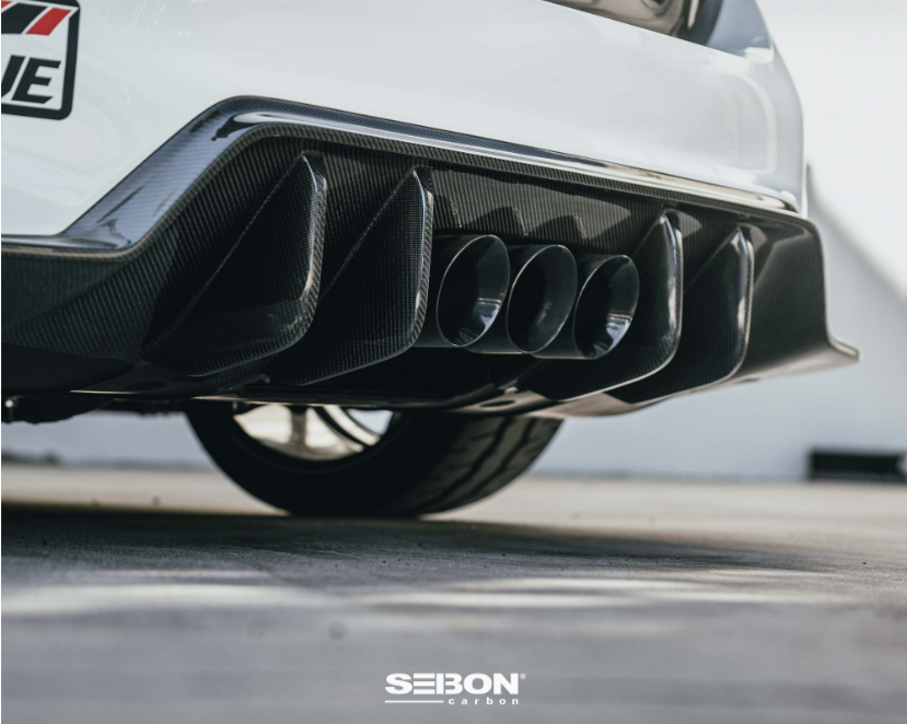 MB-Style Carbon Fiber rear diffuser for 2023-2026 Honda Civic Type R