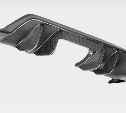 MB-Style Carbon Fiber rear diffuser for 2023-2026 Honda Civic Type R