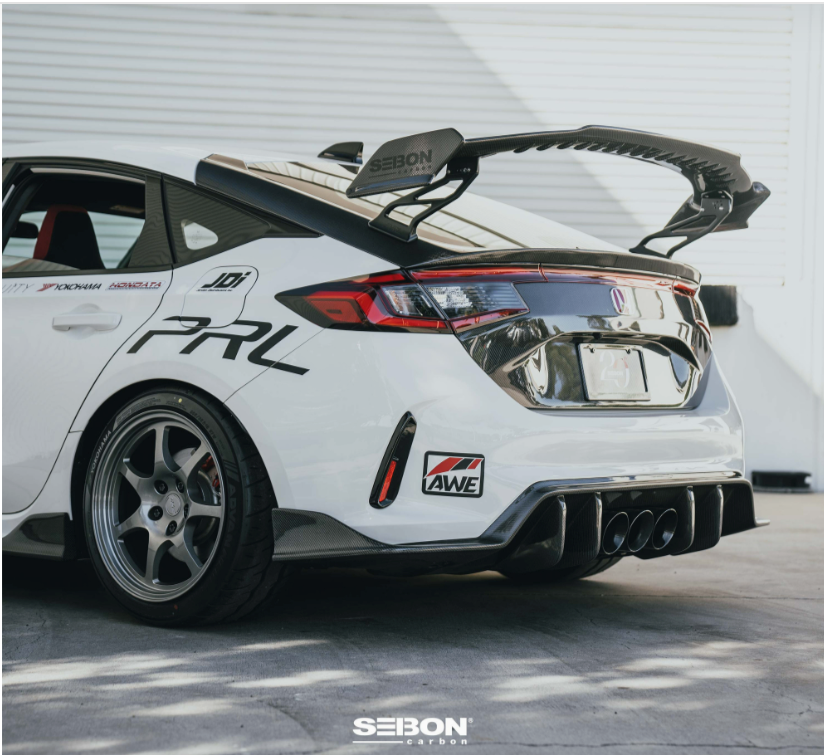 MB-Style Carbon Fiber rear diffuser for 2023-2026 Honda Civic Type R
