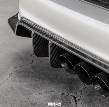 MB-Style Carbon Fiber rear diffuser for 2023-2026 Honda Civic Type R