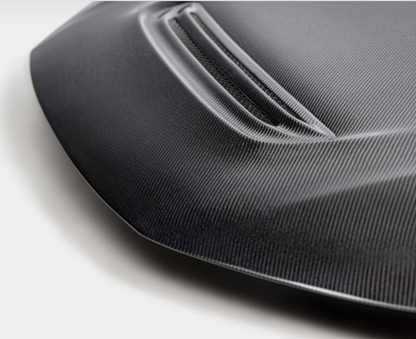 GT-Style Double Sided Carbon Fiber Hood For 2023-2026 Honda Civic Type R