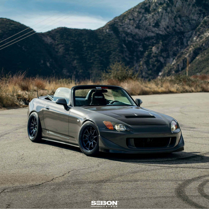 JS-Style Carbon Fiber hood for 2000-2009 Honda S2000
