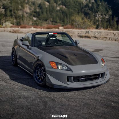 JS-Style Carbon Fiber hood for 2000-2009 Honda S2000