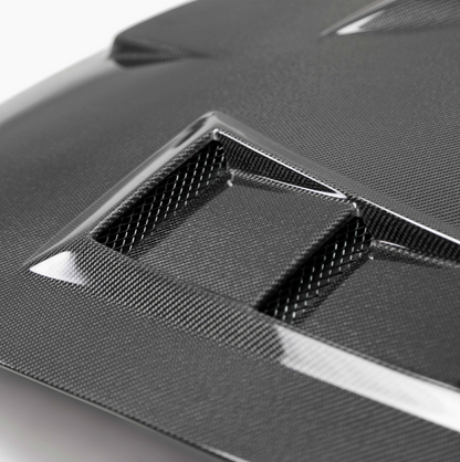 MG-Style Carbon Fiber hood for 2000-2009 Honda S2000