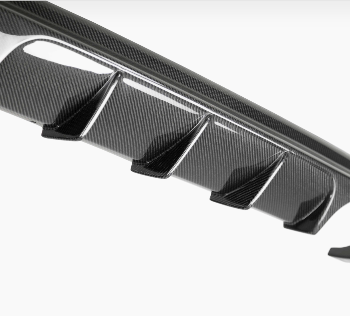 TB-Style Carbon Fiber rear lip for 2017-2022 Infiniti Q60