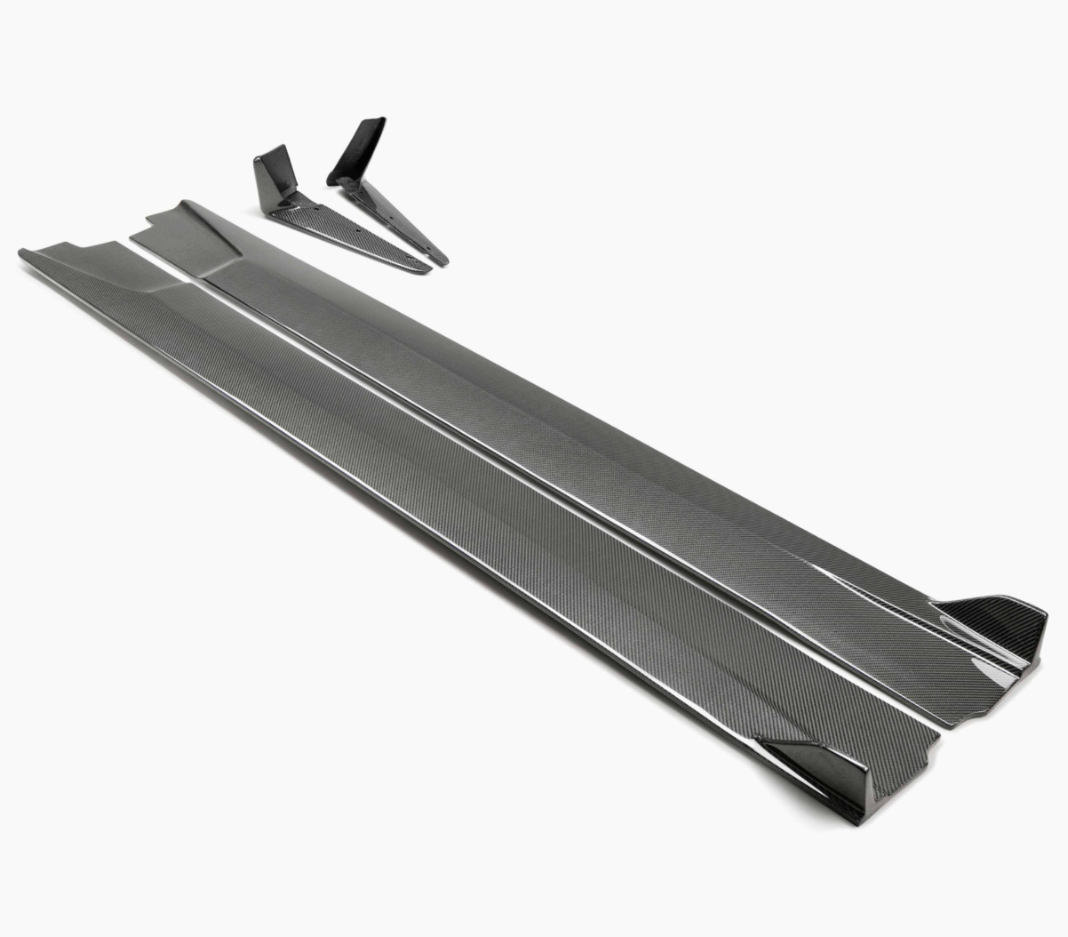 TB-Style Carbon Fiber side skirts for 2017-2022 Infiniti Q60