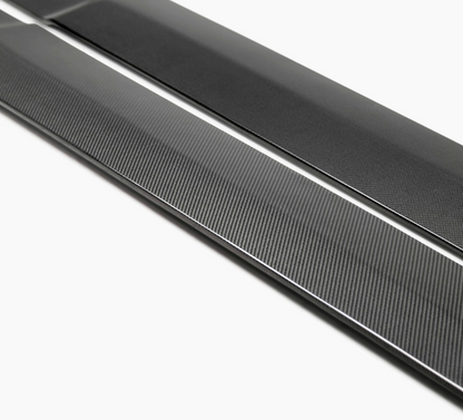 TB-Style Carbon Fiber side skirts for 2017-2022 Infiniti Q60