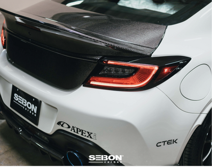 Carbon fiber trunk lid for 2022-2026 Toyota GR86/ Subaru BRZ