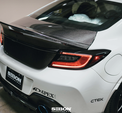 Carbon fiber spoiler for 2022-2026 Toyota GR86/ Subaru BRZ