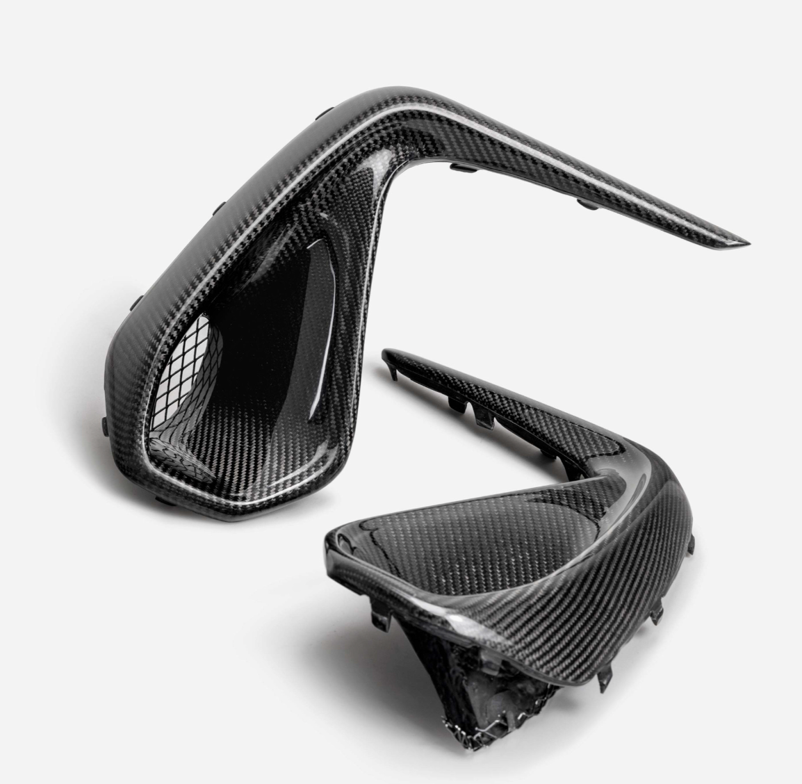 Carbon fiber front bumper duct for 2022-2026 Subaru BRZ