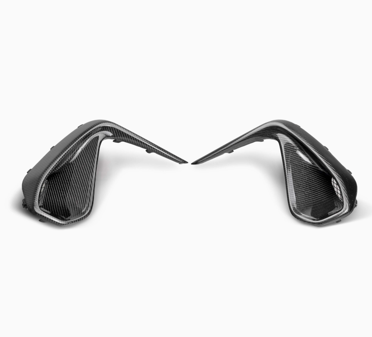 Carbon fiber front bumper duct for 2022-2026 Subaru BRZ