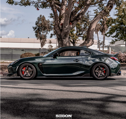 MB-Style Carbon Fiber side skirts for 2022-2026 Toyota GR86 / Subaru BRZ