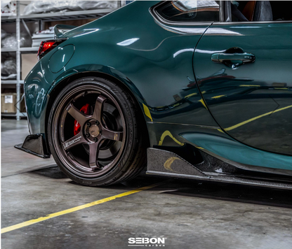 MB-Style Carbon Fiber side skirts for 2022-2026 Toyota GR86 / Subaru BRZ