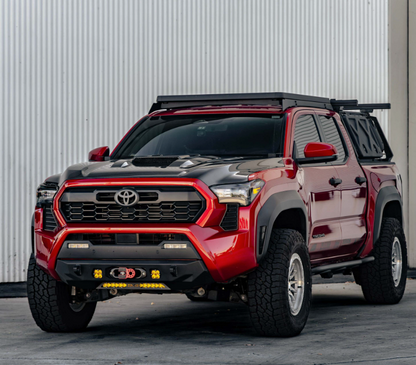 TR-Style Carbon Fiber hood for 2024-2026 Toyota Tacoma / 2025-2026 Toyota 4Runner