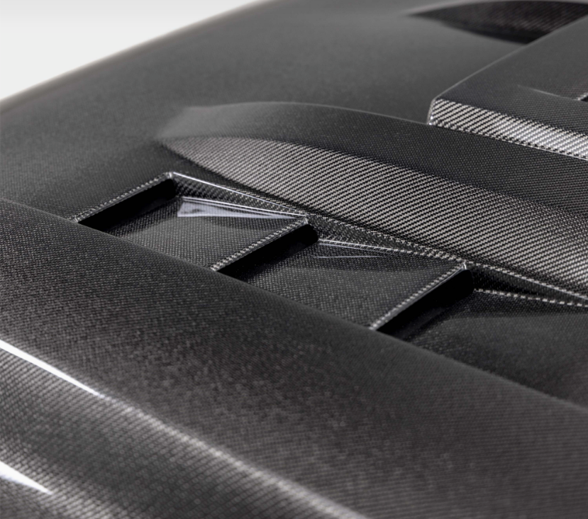 TS-Style Carbon Fiber hood for 2024-2026 Toyota Tacoma / 2025-2026 Toyota 4Runner
