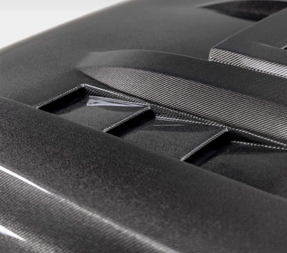TS-Style Carbon Fiber hood for 2024-2026 Toyota Tacoma / 2025-2026 Toyota 4Runner
