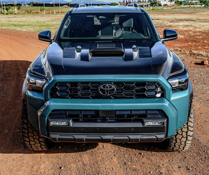TS-Style Carbon Fiber hood for 2024-2026 Toyota Tacoma / 2025-2026 Toyota 4Runner