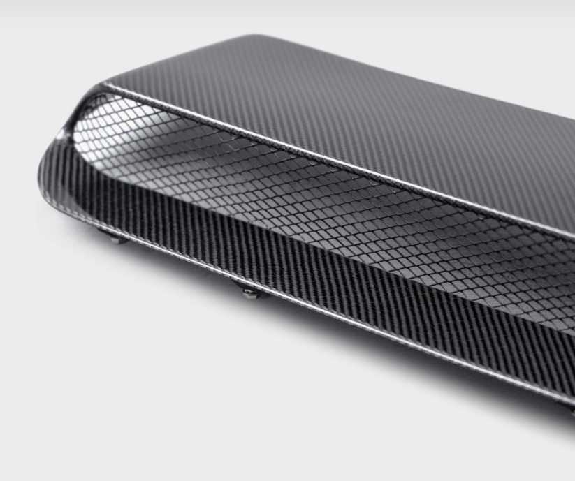 H-Style Carbon Fiber hood scoop for 2022-2026 Subaru WRX (1" taller than stock scoop)