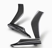 Carbon fiber front bumper trim for 2022-2026 Subaru WRX